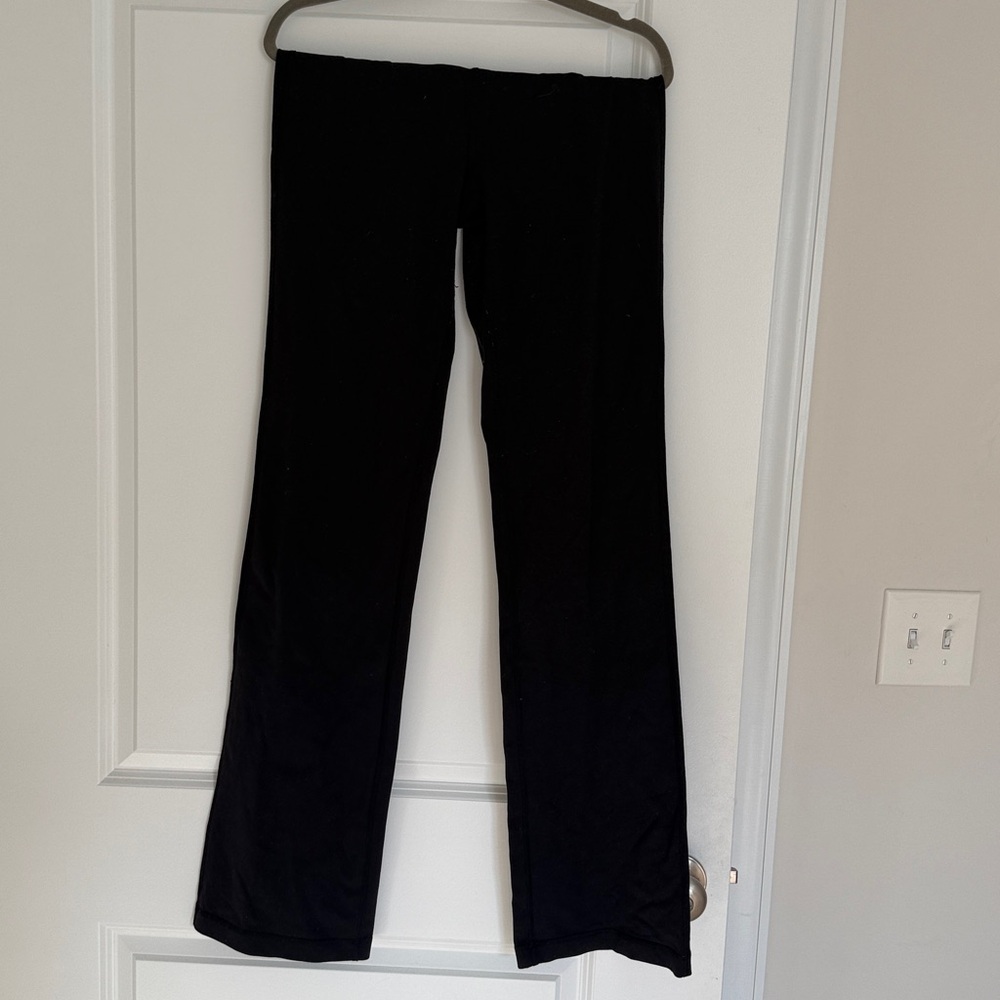 Black Wide-Leg Pants Lululemon